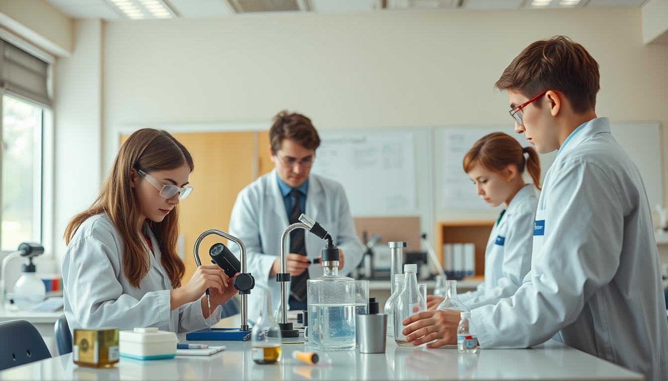 Student using online courses for flexible education